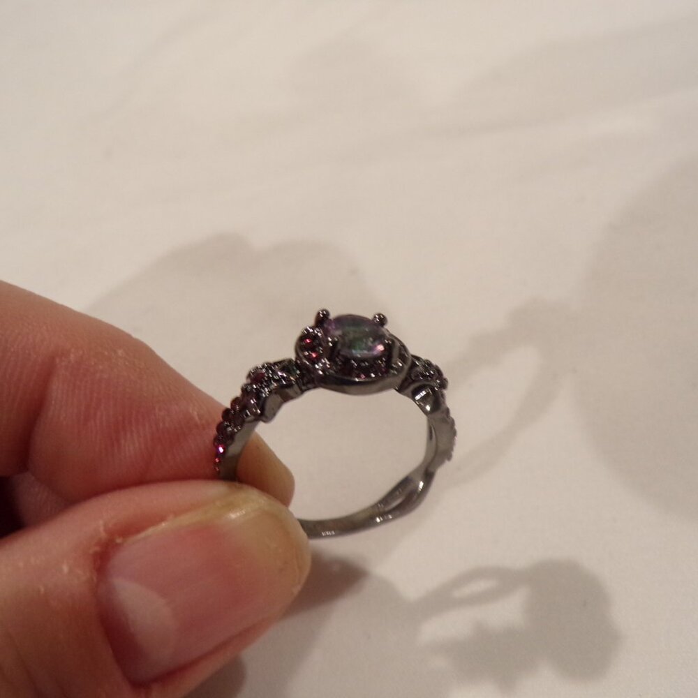 Black Spell Ring - Gift for Supernatural Protection